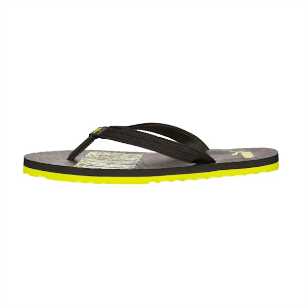 Miami NG DP Sandals, Puma Black-Puma White-Limepunch, extralarge-IND