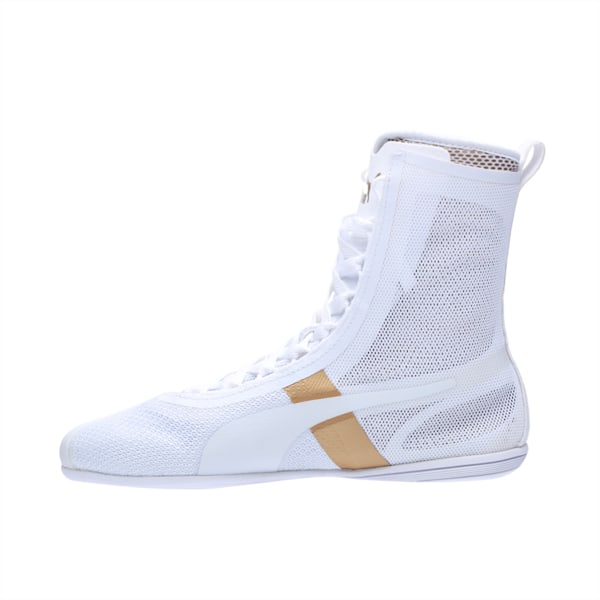 Eskiva Hi Evo Women's Boots, Puma White-Gold, extralarge-IND