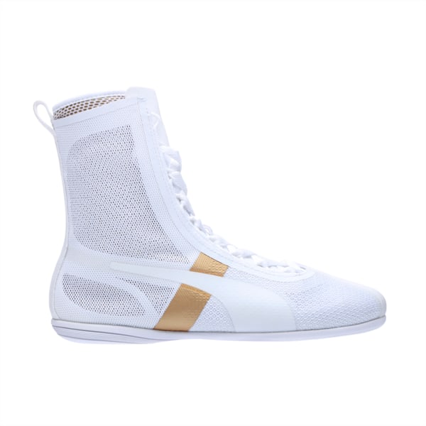 Eskiva Hi Evo Women's Boots, Puma White-Gold, extralarge-IND