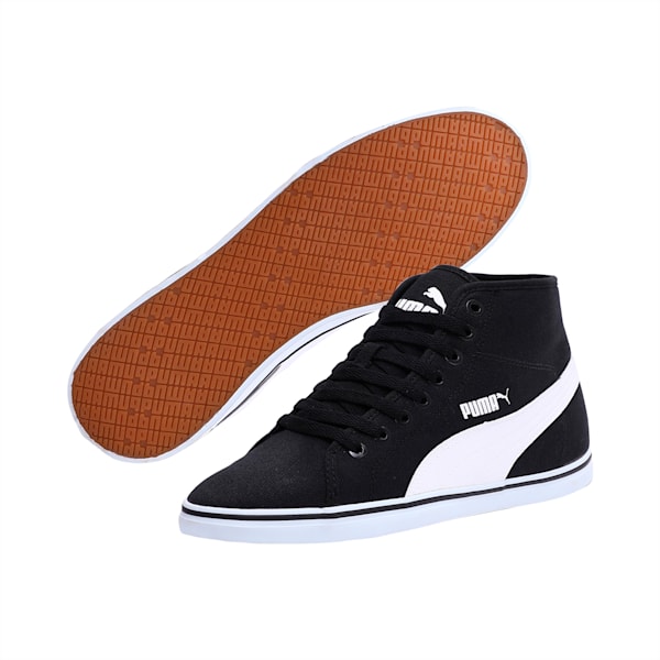 Elsu v2 Mid CV DP black-white | PUMA