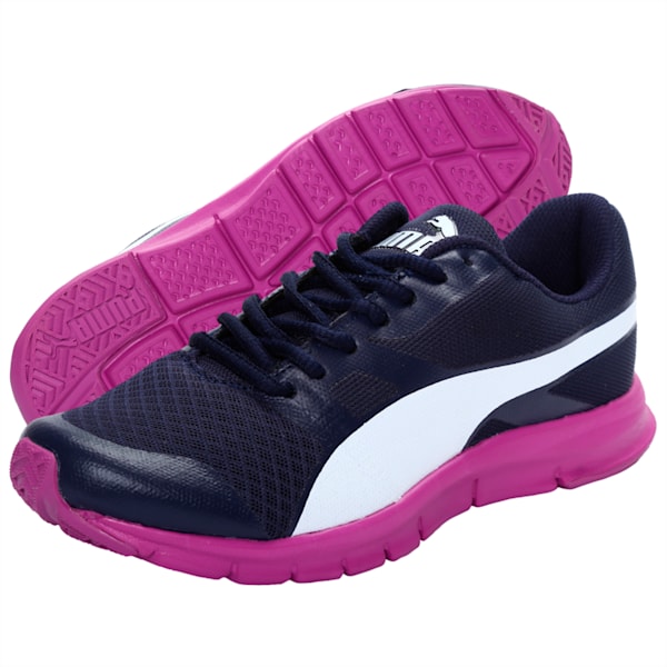 Flexracer Shoes, peacoat-white-purple cactus flower, extralarge-IND