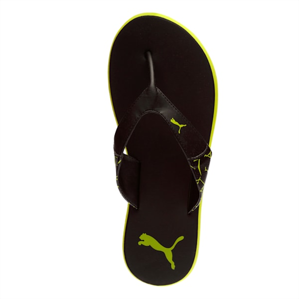 Winglet II DP Sandals, Puma Black-Limepunch, extralarge-IND