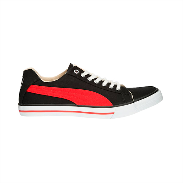 Hip Hop 5 Unisex Sneakers, black-high risk red, extralarge-IND