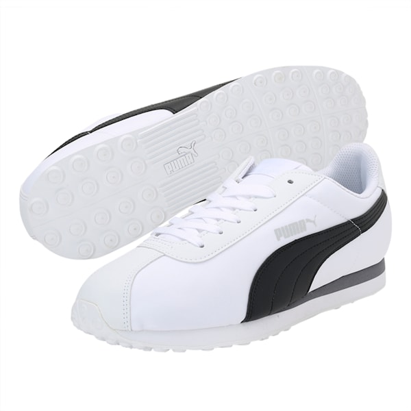 Turin NL Shoes, Puma White-Puma Black, extralarge-IND