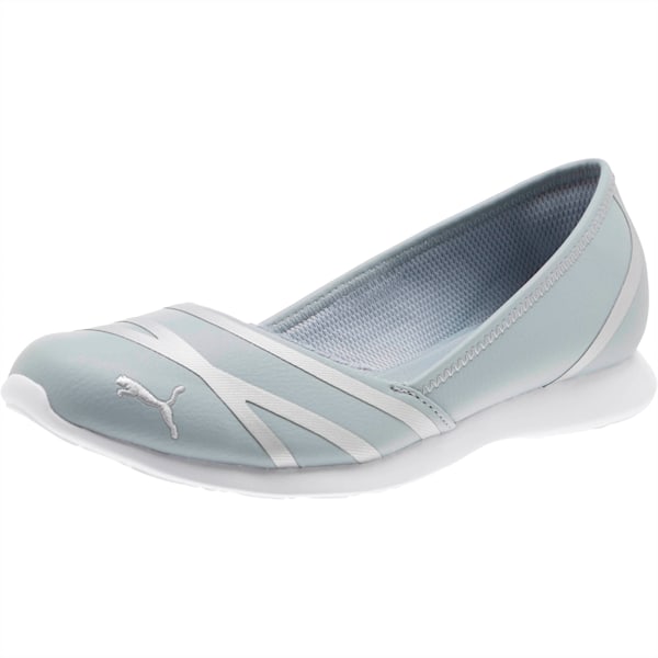 PUMA Vega Ballet Women's SL Shoes, Quarry-Puma Silver, extralarge