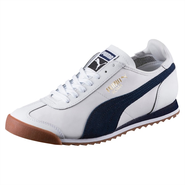 Roma OG '80s Shoes, Puma White-Peacoat, extralarge-IND