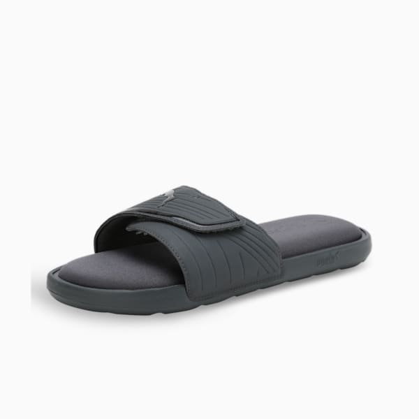 Starcat SoftFoam Unisex Slides, Iron Gate-Puma Black, extralarge-IND