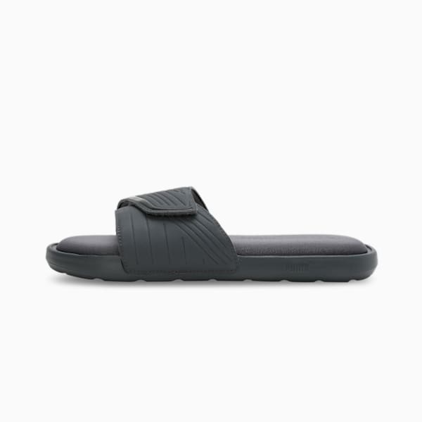 Starcat SoftFoam Unisex Slides, Iron Gate-Puma Black, extralarge-IND