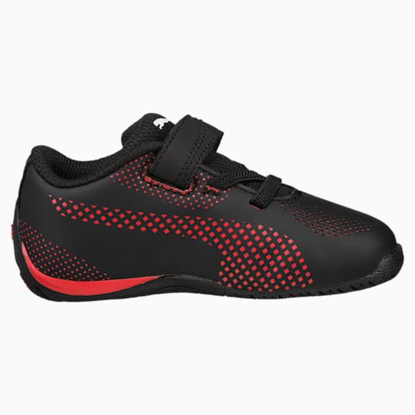 Scuderia Ferrari Drift Cat 5 Ultra Toddler Shoes, Puma Black-Rosso Corsa, extralarge