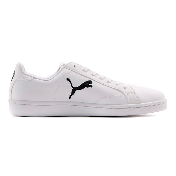 ユニセックス プーマ スマッシュ キャット L スニーカー, Puma White-Puma Black, extralarge-JPN