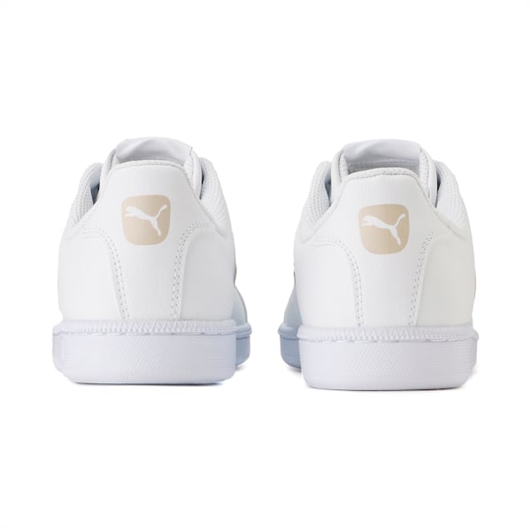 ユニセックス プーマ スマッシュ キャット L スニーカー, Puma White-Puma White-Peyote, extralarge-JPN