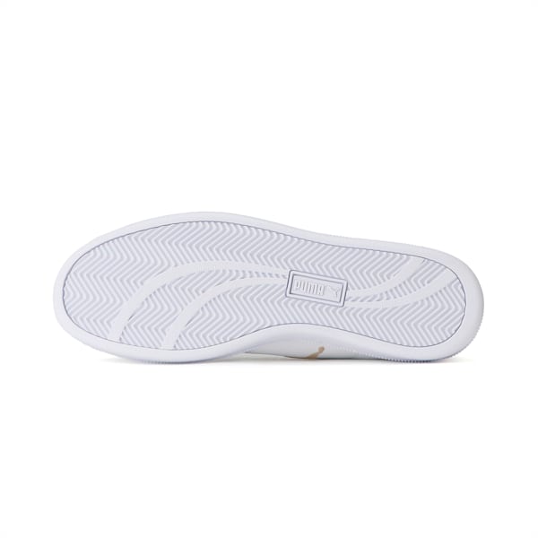 ユニセックス プーマ スマッシュ キャット L スニーカー, Puma White-Puma White-Peyote, extralarge-JPN