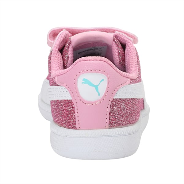 Puma Smash Glitz Glamm V PS, Beetroot Purple-Puma White, extralarge-IND