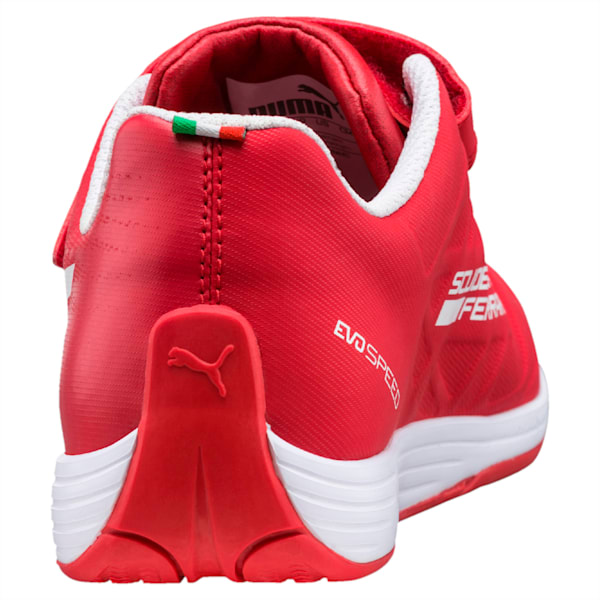evoSPEED SL Scuderia Ferrari V Pre School Shoes, Rosso Corsa-Puma White, extralarge-IND