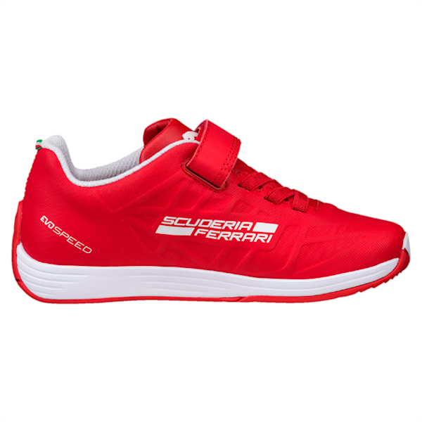 evoSPEED SL Scuderia Ferrari V Pre School Shoes, Rosso Corsa-Puma White, extralarge-IND