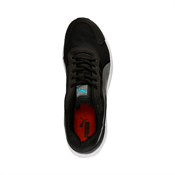 Valor Unisex Sneakers, Black-PumaSilver-AtomicBlue, extralarge-IND