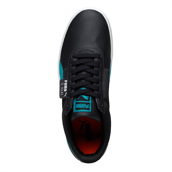 G. Vilas 2 Men's Sneakers, Puma Black-Blue Atoll-Puma White