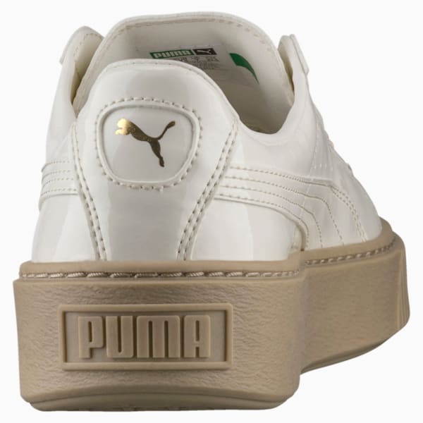 Basket Platform Patent Women's Shoes, Marshmallow-Marshmallow, extralarge-IND