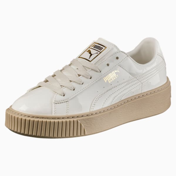 Basket Platform Patent Women s Shoes PUMA