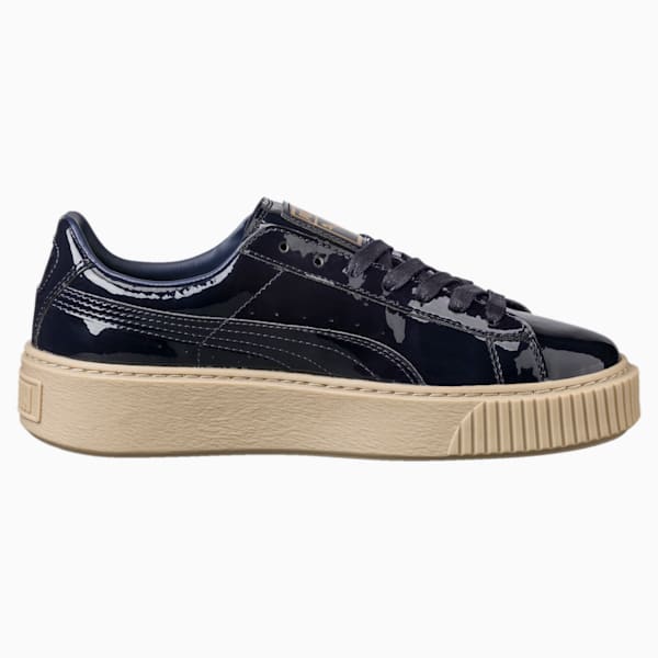 Basket Platform Patent Women's Shoes, Peacoat-Peacoat-2, extralarge-IND