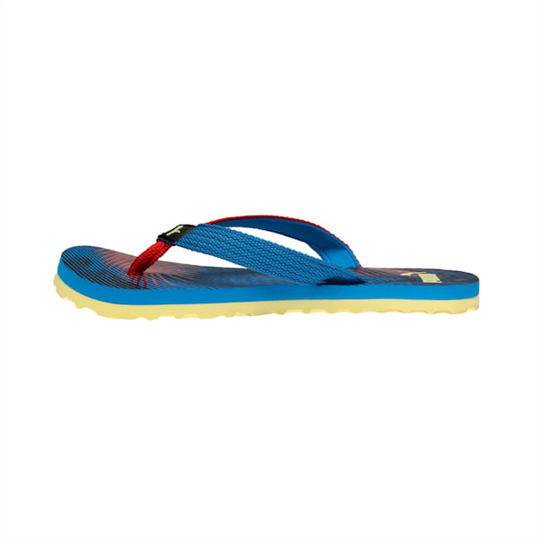 Terry Jr. II IDP Sandals, Electric Blue Lemonade-Barbados Cherry-Limelight, extralarge-IND