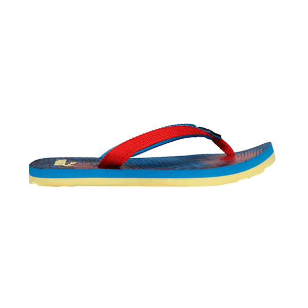 Terry Jr. II IDP Sandals, Electric Blue Lemonade-Barbados Cherry-Limelight, extralarge-IND