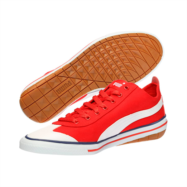 917 FUN Unisex Sneakers, High Risk Red-Puma White, extralarge-IND