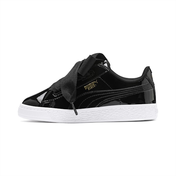 Puma basket heart patent sneakers best sale