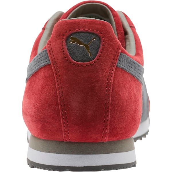 Roma Gents Sneakers, Red Dahlia-Dark Shadow-Puma White-Rock Ridge, extralarge