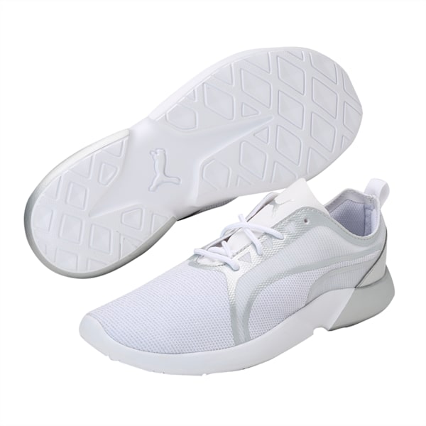 Puma Vega Evo Metallic, Puma White-Puma White, extralarge-IND