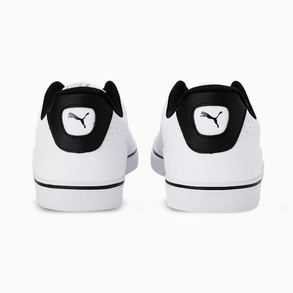 Court Point Vulc Perf V2 Sneakers, Puma White-Puma Black, extralarge-IND