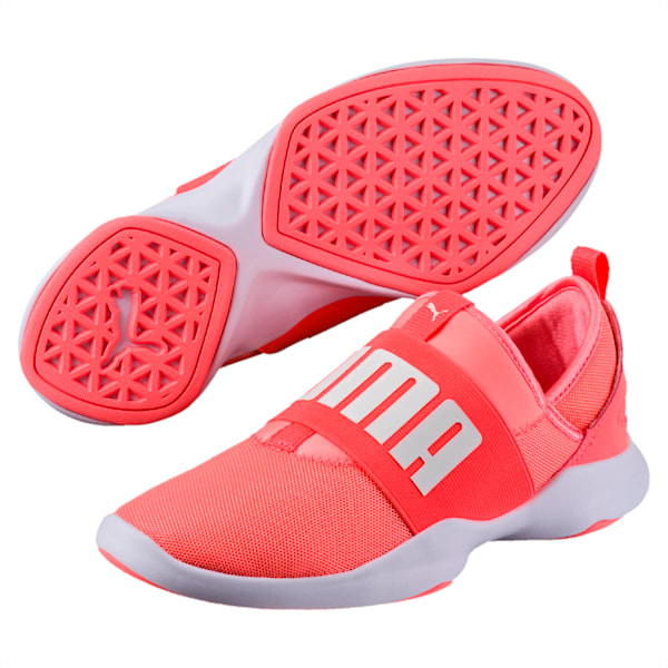 Dare Sneakers, Nrgy Peach-Puma White, extralarge-IND