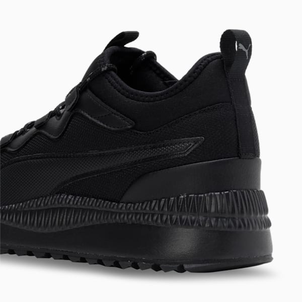 Pacer Next Mid Trainer Unisex Boots, Puma Black-Puma Black, extralarge-IND