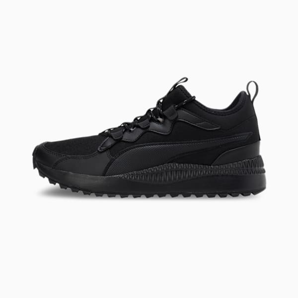 Pacer Next Mid Trainer Unisex Boots, Puma Black-Puma Black, extralarge-IND