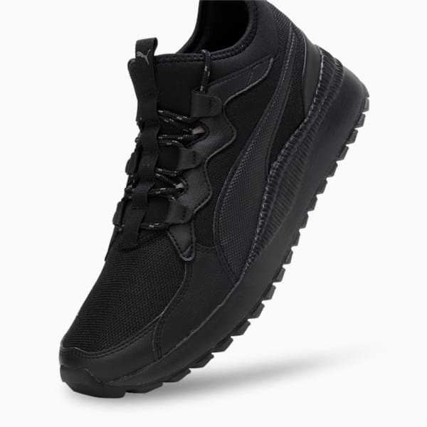 Pacer Next Mid Trainer Unisex Boots, Puma Black-Puma Black, extralarge-IND