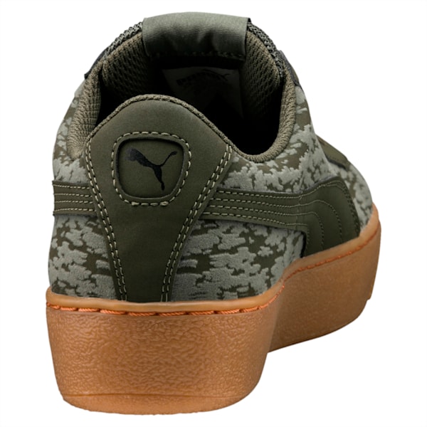 Puma platform olive hotsell