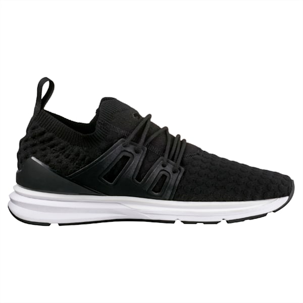 B.O.G Limitless Lo Bubble Knit Shoes, Puma Black-Puma Black-Puma White, extralarge-IND