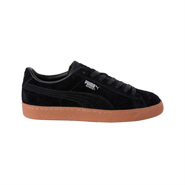Basket Classic Weatherproof Shoes, Puma Black-Puma Silver, extralarge-IND