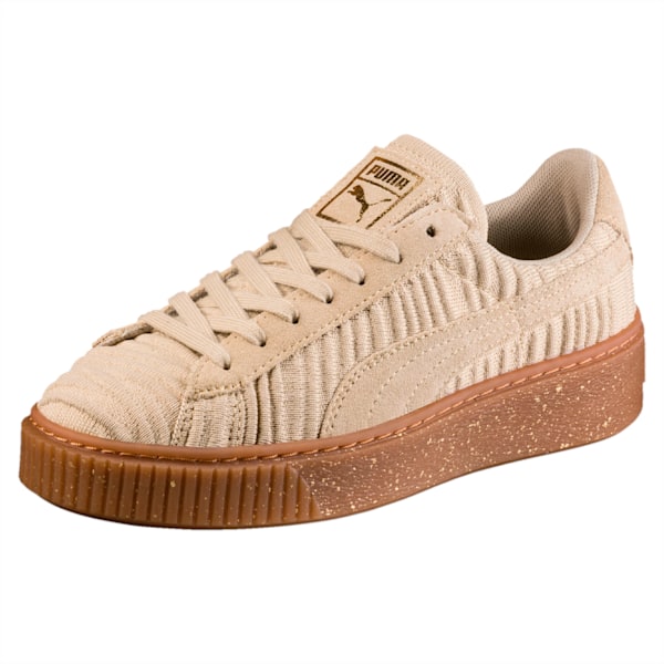Basket Platform Women's Shoes, Safari-Safari-Whisper White, extralarge-IND