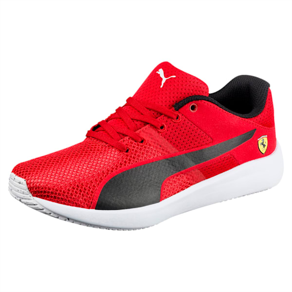 Ferrari F117 Kids Sneakers, Rosso Corsa-Puma Black, extralarge-IND
