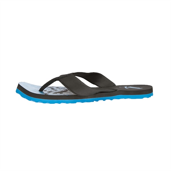 Max IDP Sandals, Puma Black-Electric Blue Lemonade, extralarge-IND