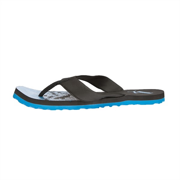 Max IDP Sandals, Puma Black-Electric Blue Lemonade, extralarge-IND