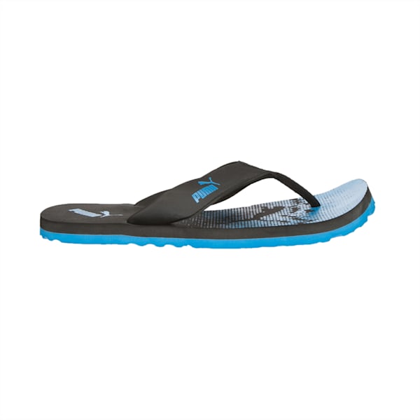 Max IDP Sandals, Puma Black-Electric Blue Lemonade, extralarge-IND
