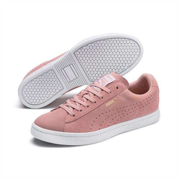 Court Star Suede Sneakers, Bridal Rose-Puma White, extralarge