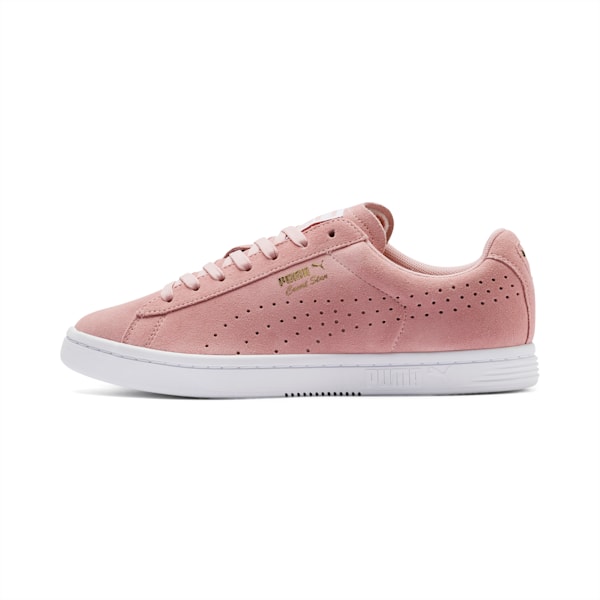 Court Star Suede Sneakers, Bridal Rose-Puma White, extralarge