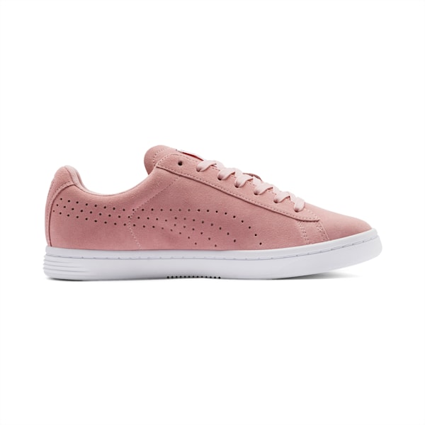 Court Star Suede Sneakers, Bridal Rose-Puma White, extralarge