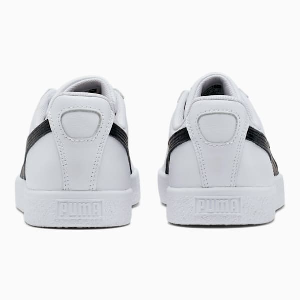 Tenis para hombre Clyde Core Foil, Puma White-Puma Black-Puma Team Gold, extralarge