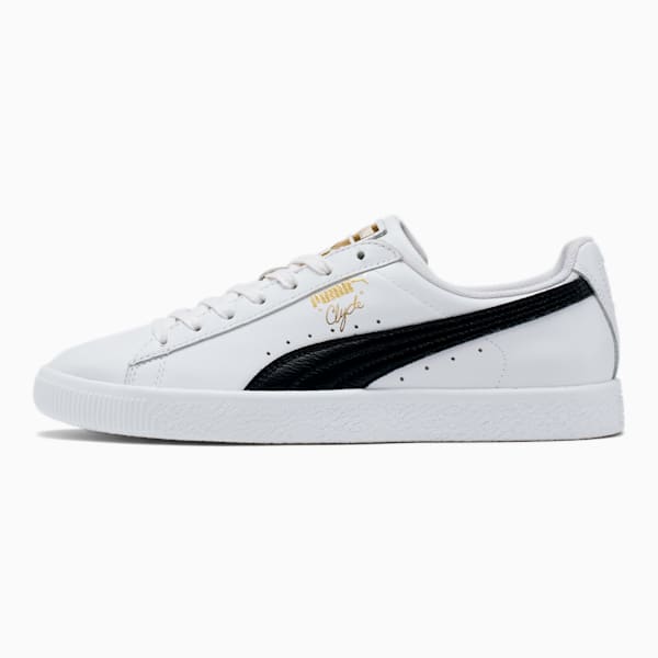 Puma white-black-team gold