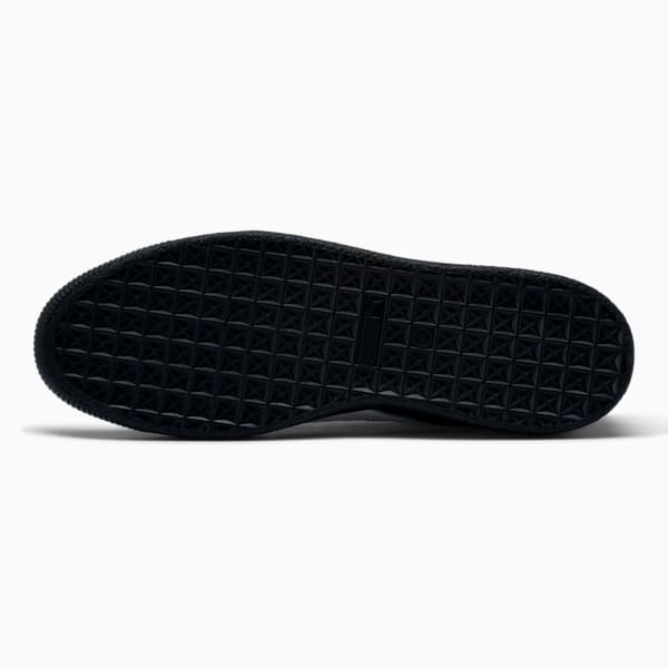 Tenis para hombre Clyde Core Foil, Puma Black-Puma White-Puma Team Gold, extralarge