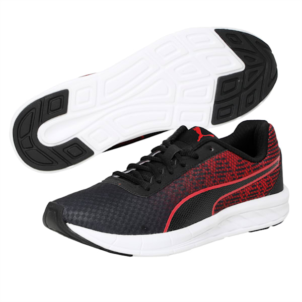 Comet Unisex Running Shoes, Toreador-Puma Black, extralarge-IND